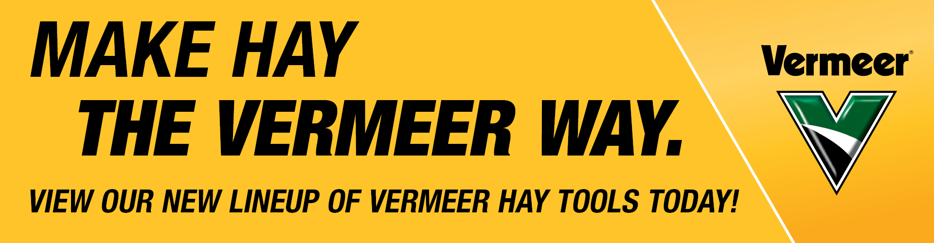 Sterling Equipment Vermeer Hay Tools Banner