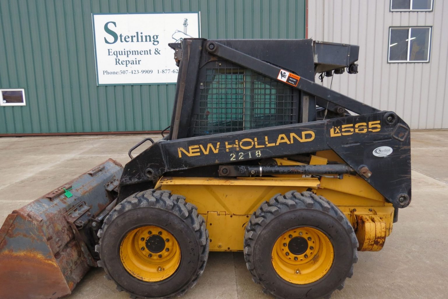 1996 New Holland LX565 Skid Loader (Stk# 7011)