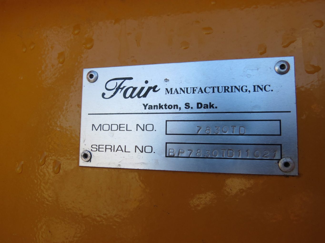 2021 Fair MFG 7830TD Bale Processor (Stk# 4813) - Image 10