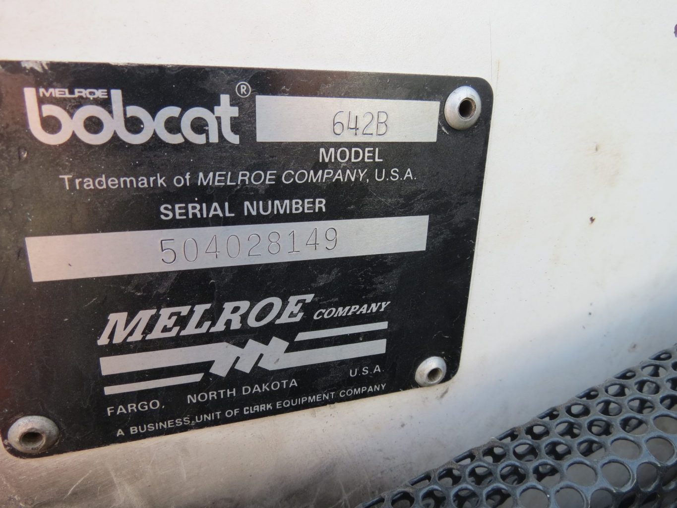 Bobcat 642B Skid Loader (Stk# 7190) - Image 17
