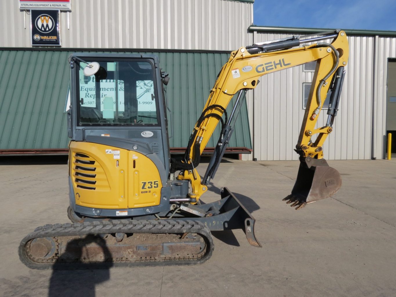 2016 Gehl Z35Gen2 Mini Excavator (Stk# 7156) - Image 3